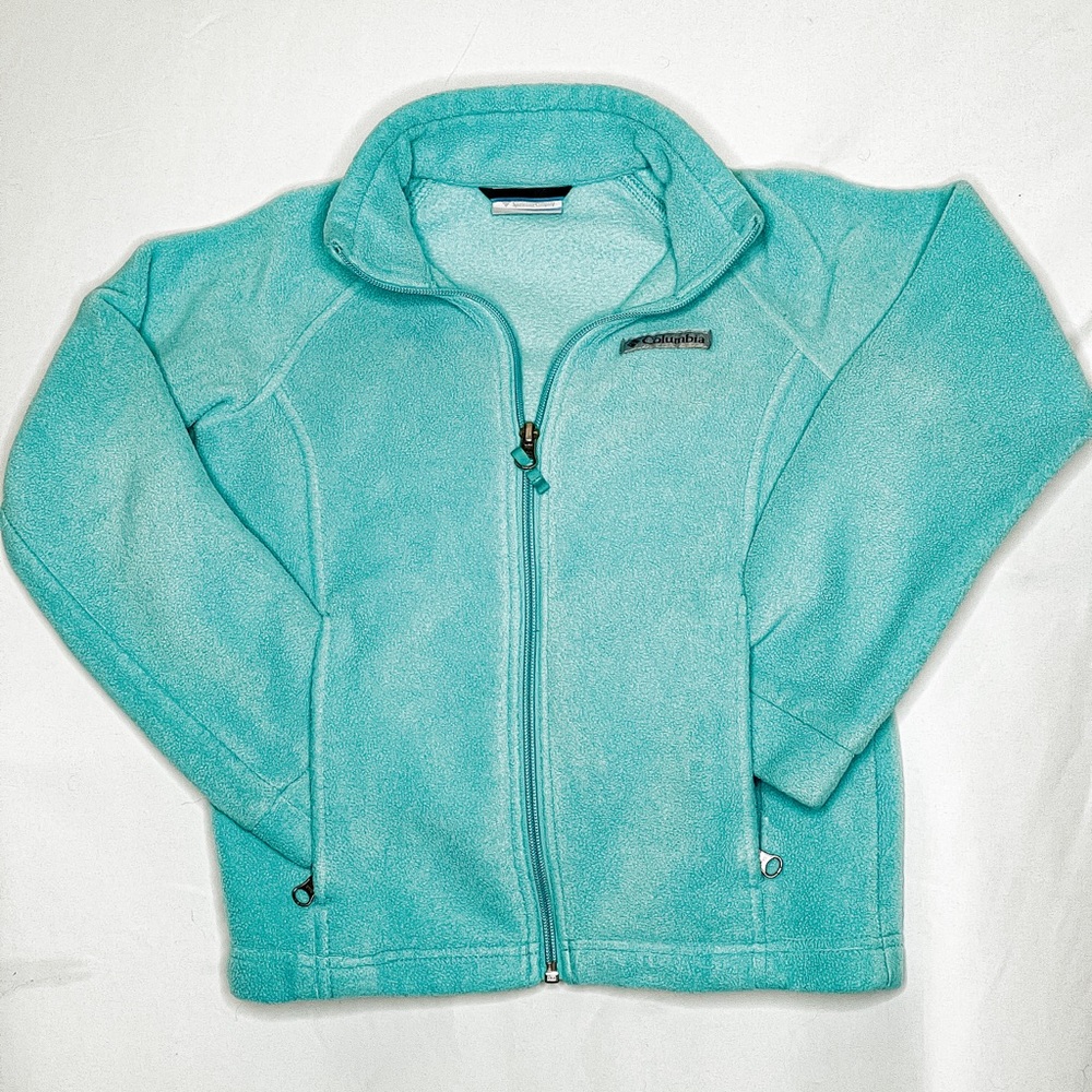 Girls Columbia Zip Up Fleece